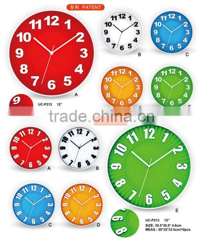 Custom unique oversized wall clocks