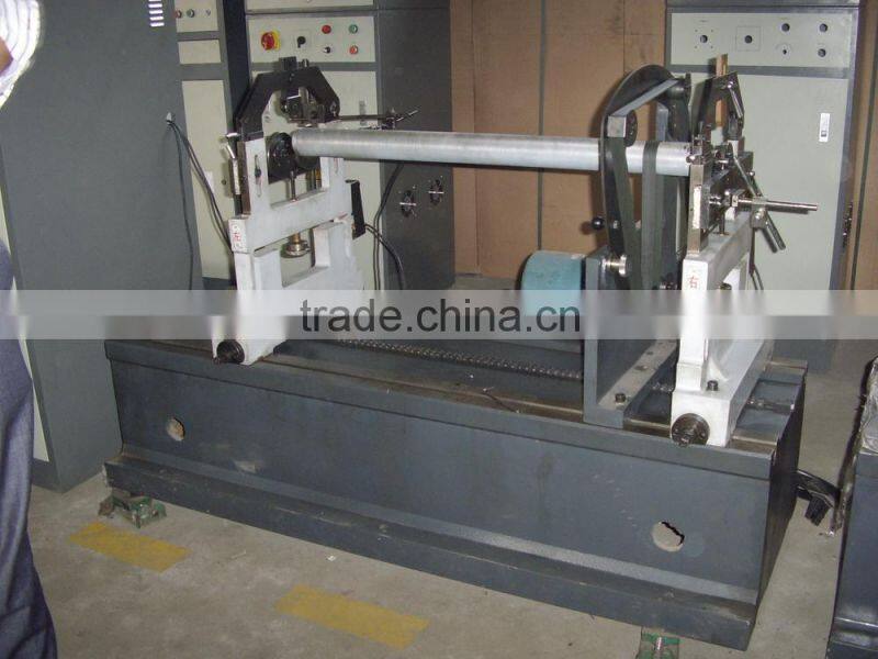 Mining sawblade YYQ-160A drive shaft balance weight machine from beacon machine