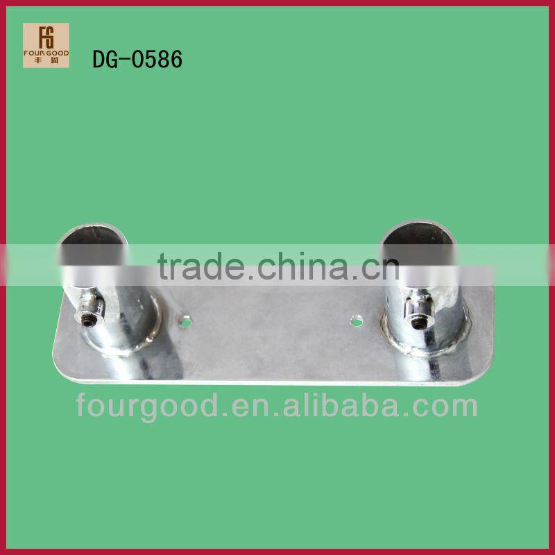 4 ways aluminum square tube connector