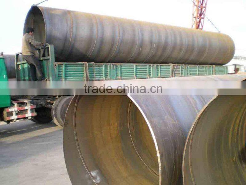 Big Size SSAW steel pipe Q235B/Q195