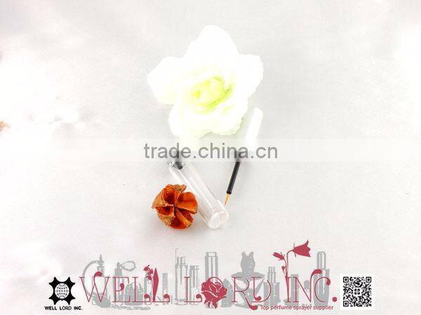 4ml easy carry silver cap plastic eyeliner cosmetic