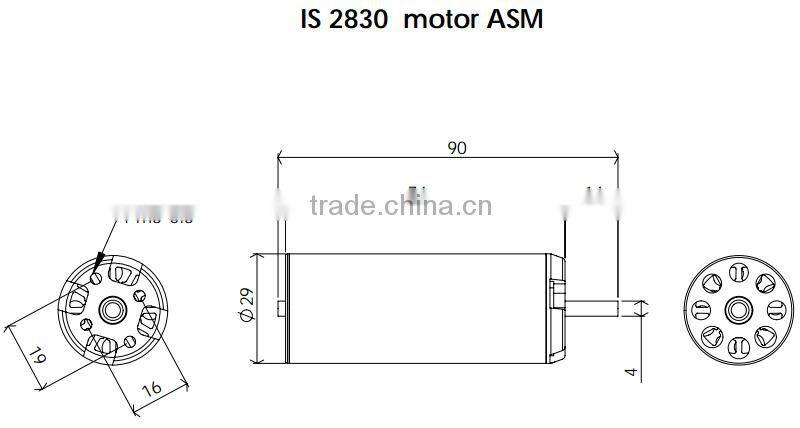Scorpion IS-2830-4650KV Motor for Boat