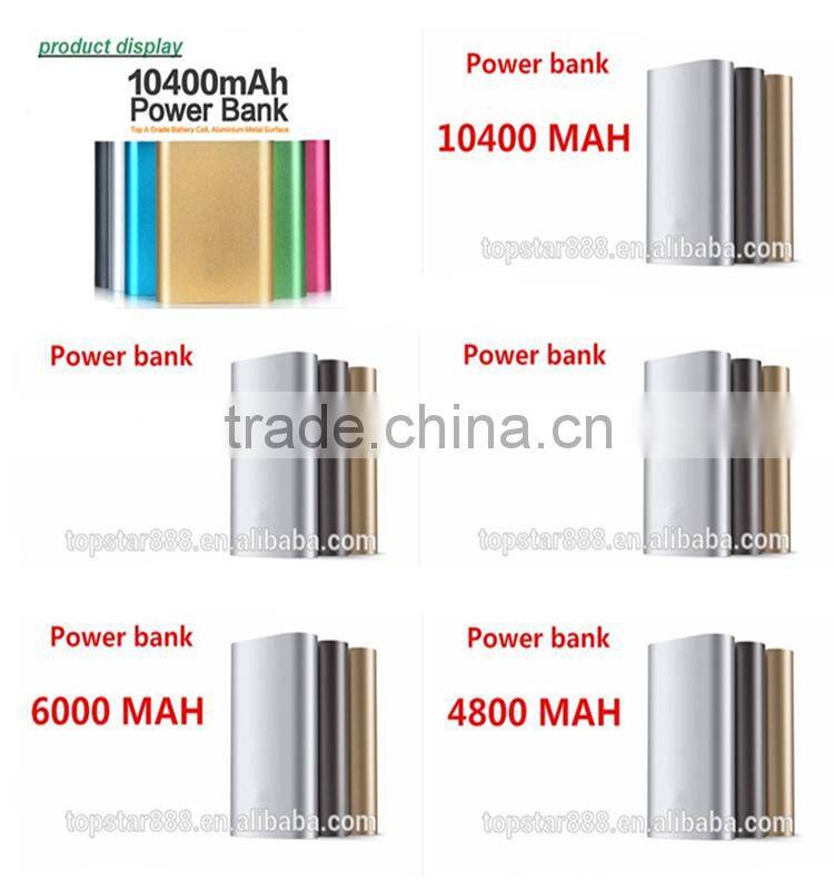 2015 new External Battery for xiaomi power bank charger 10400mAh portable powerbank Charger Universal for Smartphones