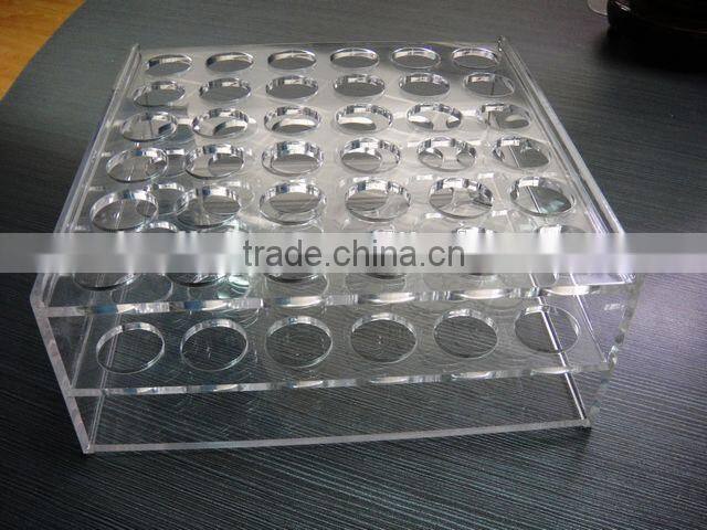 High quality gloss good acrylic bins for collect basket ball