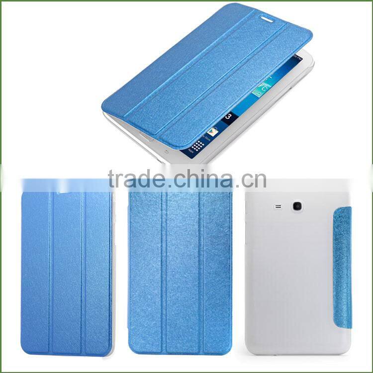 Smart PU leather flip case for Samsung T311 T310 Galaxy Tab 3 8.0 inch cases