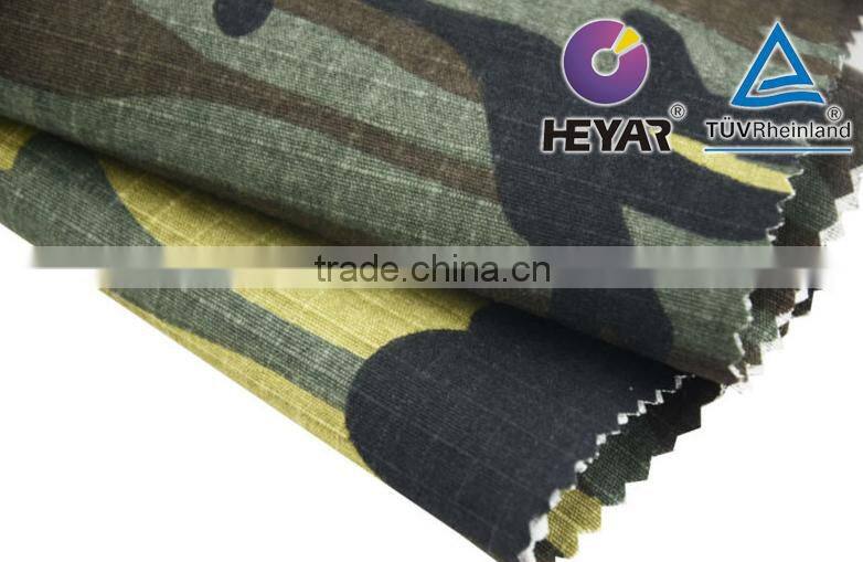 ripstop camouflage fabric