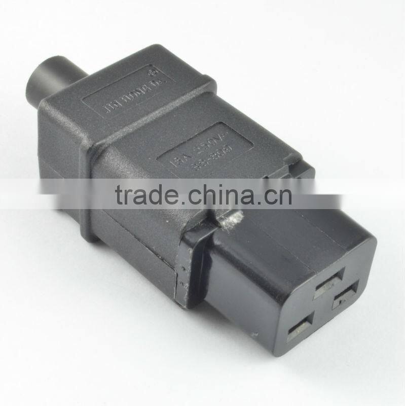 Hot selling products alibaba China IEC 320 C19 Female AC power connectors plug SS-809