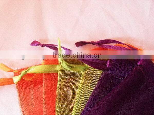 Alibaba china new coming sheer organza bags