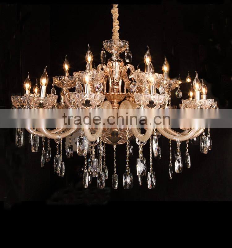 Medium double candle chandelier home decoration