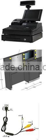 best price 3d design double nail table for beauty salon kiosk