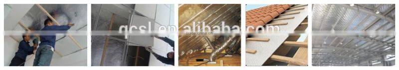 Aluminum foil laminated epe or xpe foam heat insulation construction materials