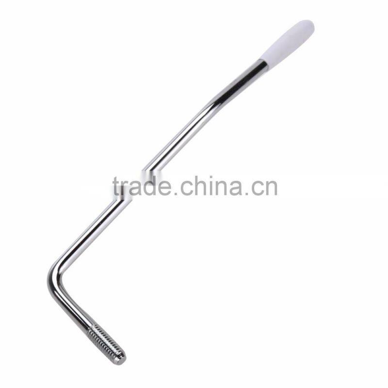 Acoustic Guitarra Guitar Parts 1 Set Chrome 6 Strings Bass Guitar Tremolo Bridge with Bar For Strat ARE4