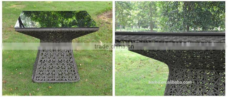 Comfortable Outdoor Wicker Table Set Garden Set