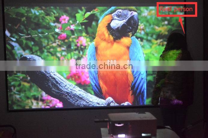 New arrival! World 1st 720P Android 4.4.2 HD LED small LCD Projector with Miracast WiFi Bluetooth 4.0 Bluray beamer