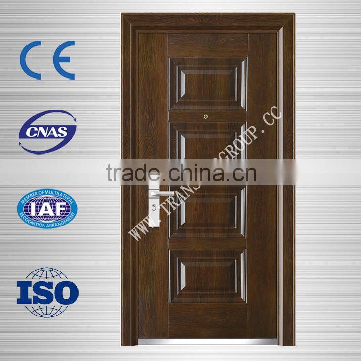 Safety Steel Security Door, Steel Entry Door with Factory Price