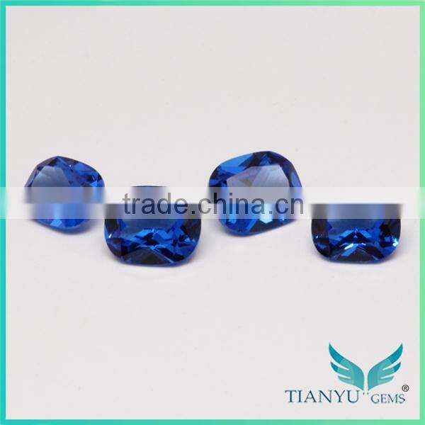 Wholesale Wuzhou Gem Processing 112# Burma Lab Created Blue Spinel Gems