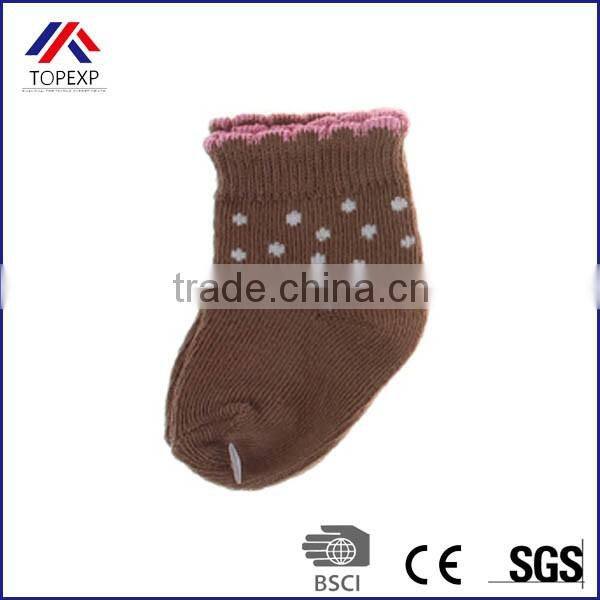 New Born Baby Socks Jacquard Socks