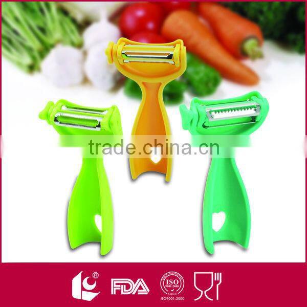 Precision kitchenware ultra sharp stainless steel vegetable peeler / potato peeler
