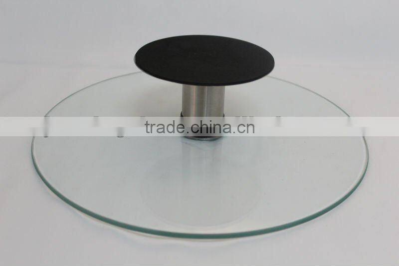 single layer glass cake display stand ,cake stand,cake stand
