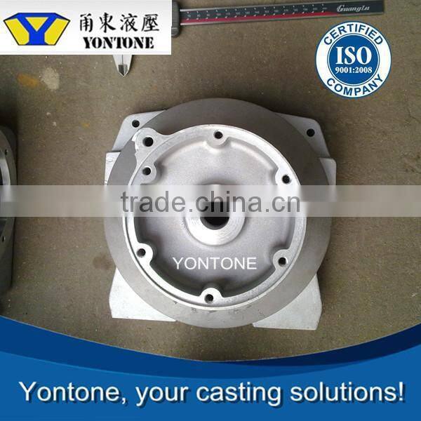 Yontone YT728 Grey Hair ISO9001 Company Beatiful Appearance T6 Heat Treatment AlSi12Cu2 Sand Mold Casting