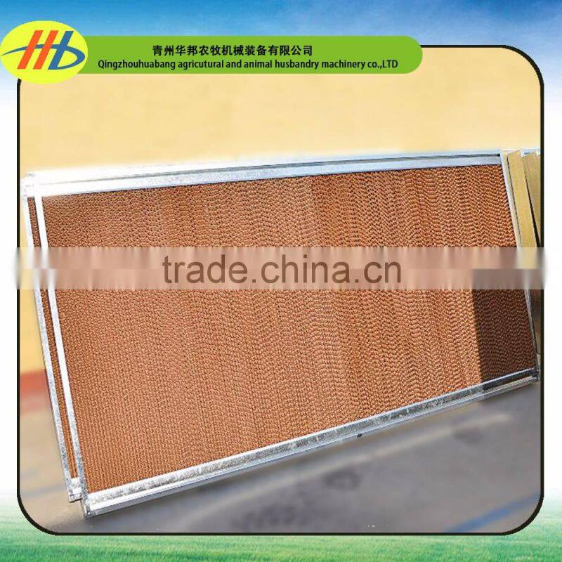 2016 industrial evaporative cooling pad/honeycomb for chicken farm and greenhouse
