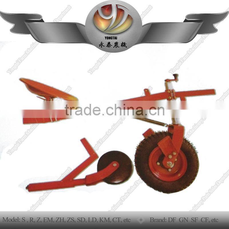 Walking tractor 180 iron tail wheel for ploughing
