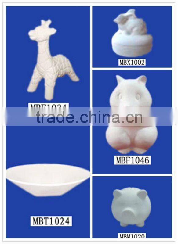 ceramic snowman bisque
