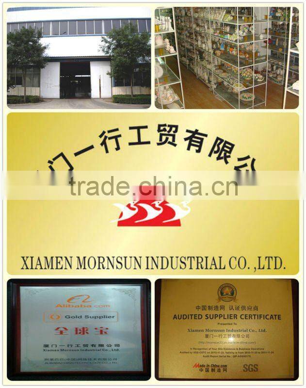 Beautiful ceramic soup spoon rest for crafts