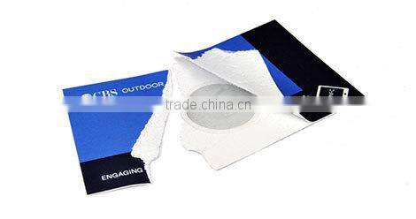 business card size luggage tag