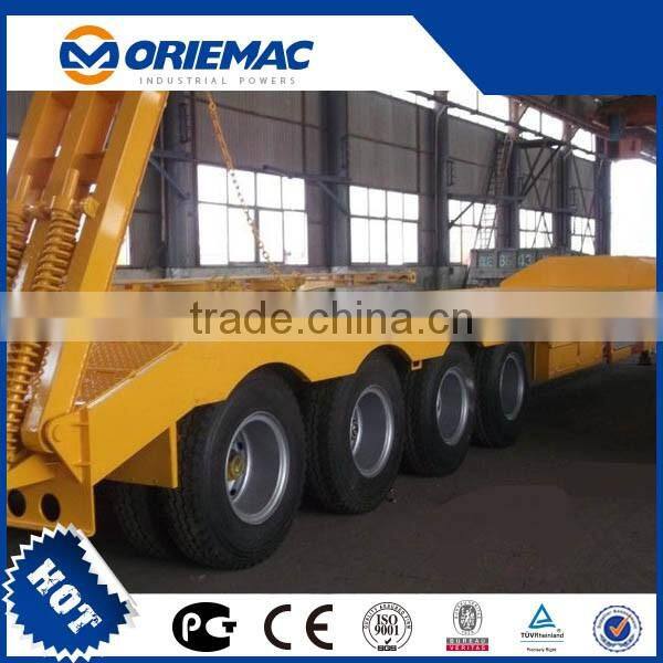 40-60 ton China CIMC low bed semi trailer
