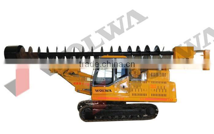 Hot sale crawler long spiral piling machine GNDZ360 11T