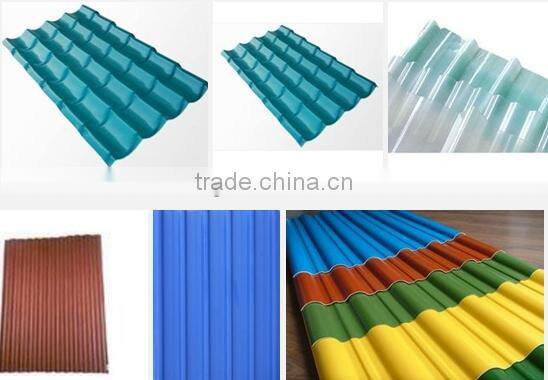 PVC roofing tile producing line/extrusion line