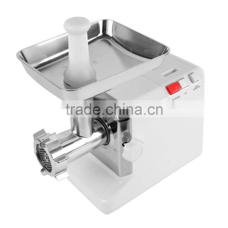 900W Commercial Home Electric Meat Grinder Mincer Sausage Stuffer Cutter White