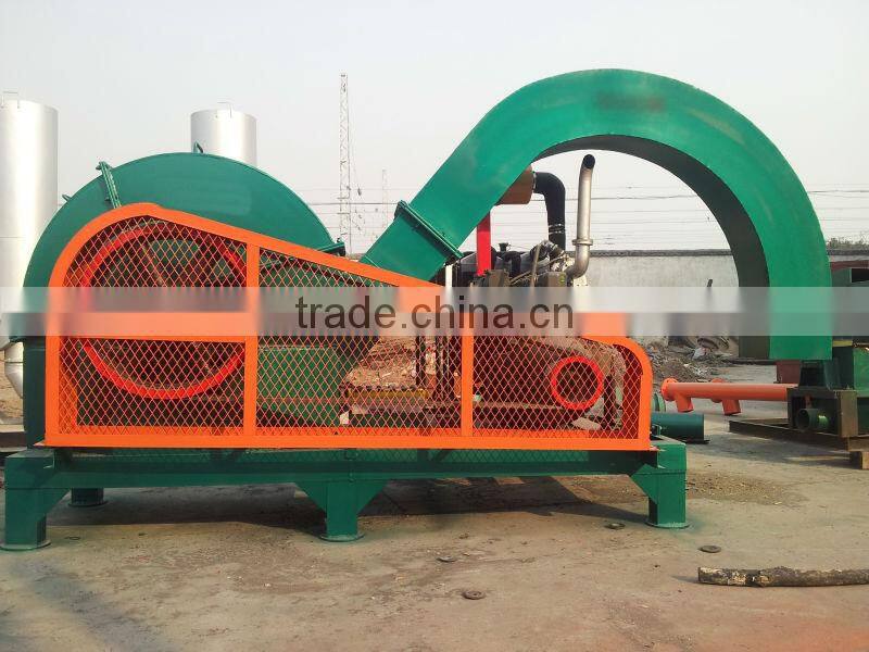 Top quality diesel wood shredder for sale