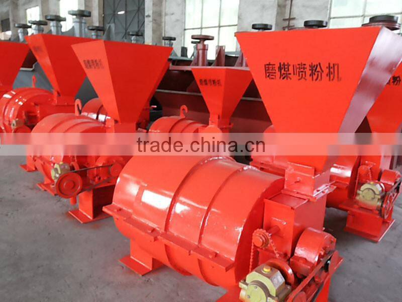 Coal injection machine for asphalt mixing plant