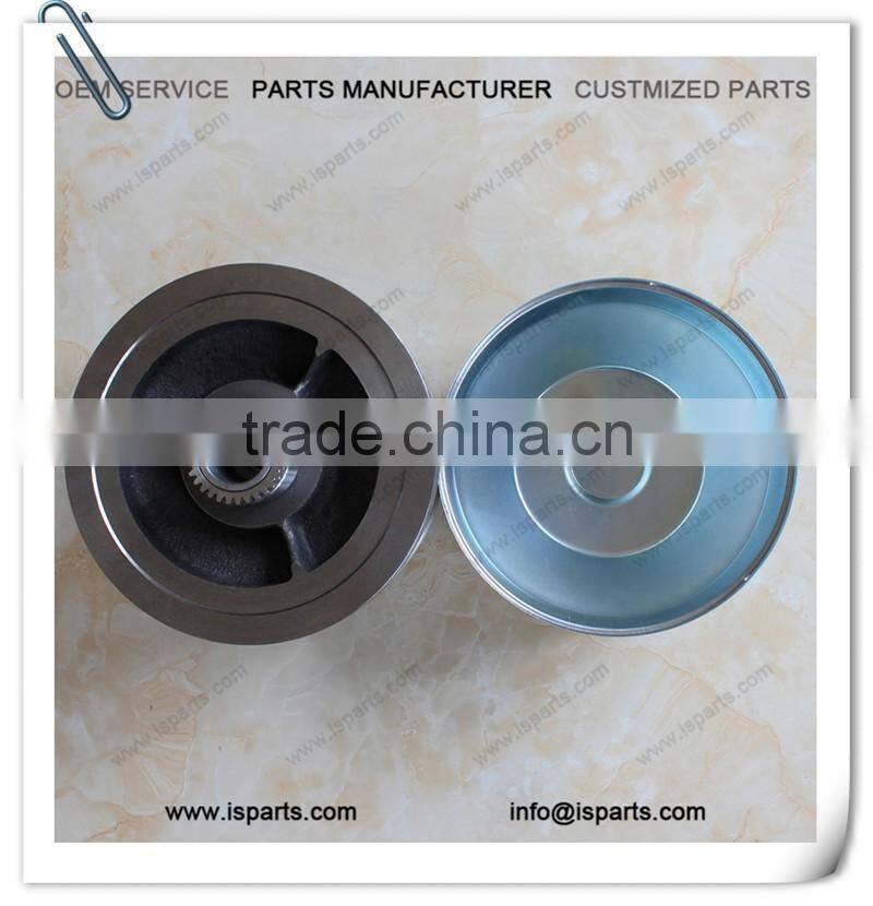 Driven clutch gasoline golf cart clutch