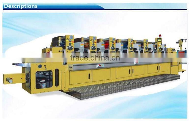 CH-300 hot stamping automatic multicolor label printing machine on sale in China