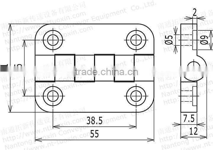 TX-701C Plastic Door HInges