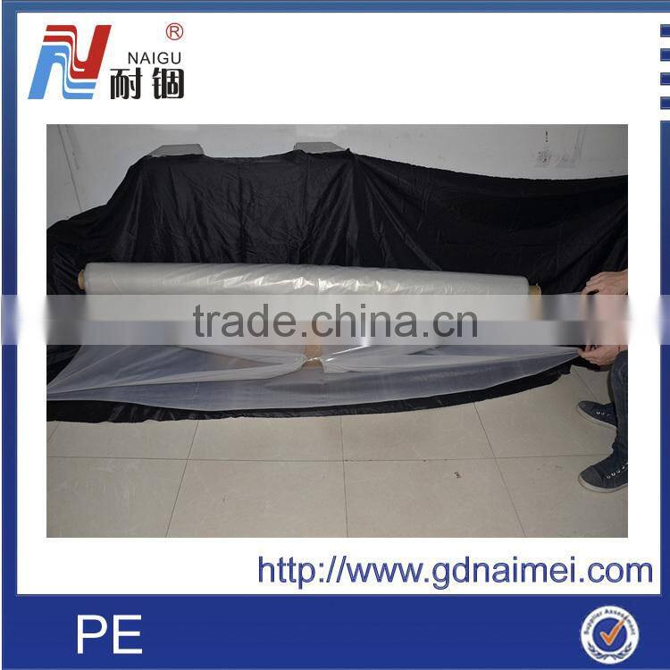 PE vacuum storage bag for queen mattress, plastic bag on roll