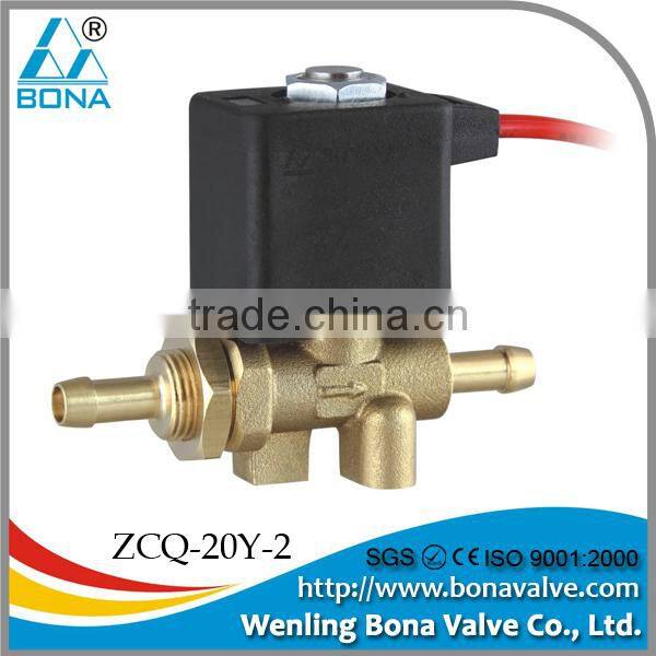BONA Valve ZCQ-20Y-2 welding machine gas solenoid valve coil with two wires length 38cm