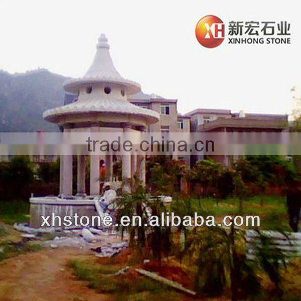 Chinese Outdoor Stone Pavilion