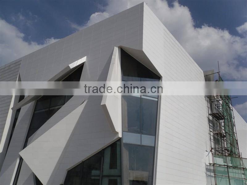 New choice white nano glass 3 artificial stone slabs