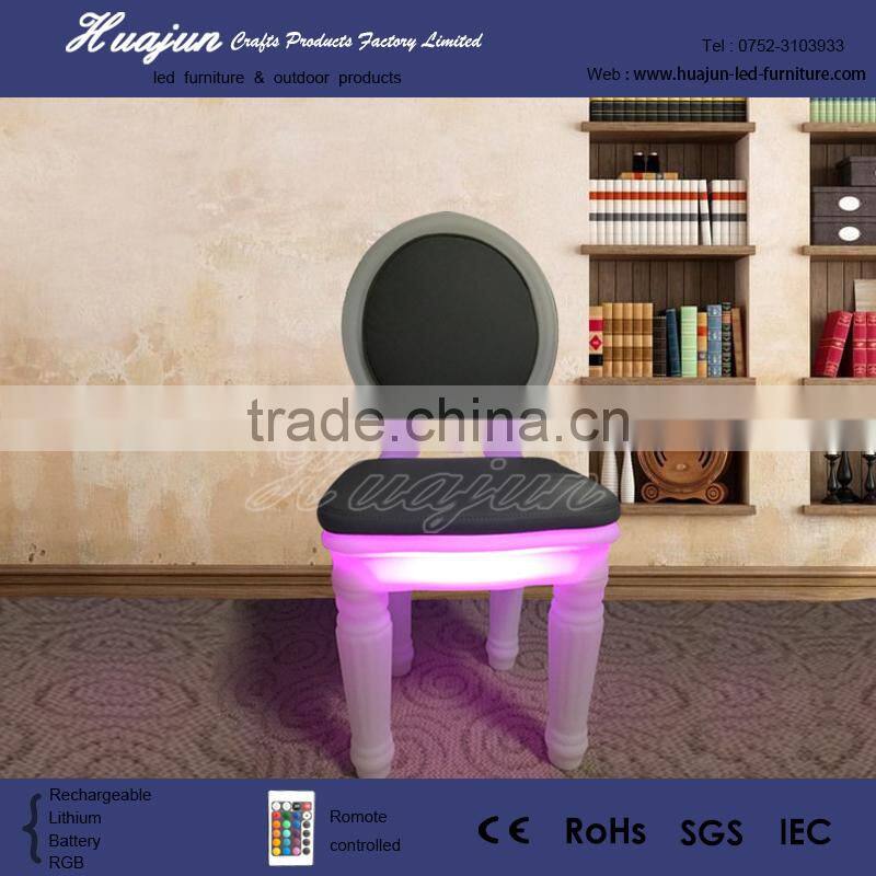 led plastic event chair,banquet chair / led ghost chair /event rental stacking ghost chair