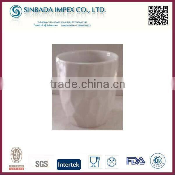 glazed colored round clay plant pots