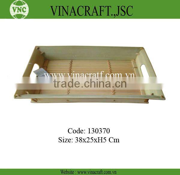 Bamboo serving tray wooden serving tray