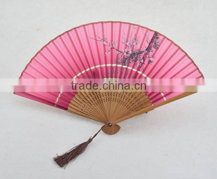 chinese traditional fashion summer foldable bamboo fan
