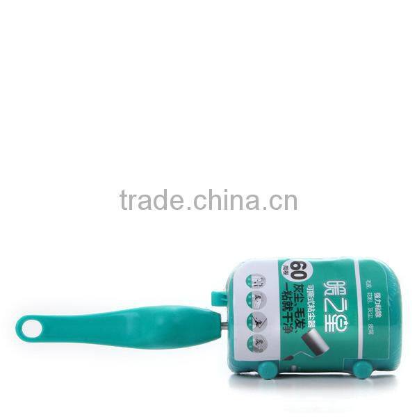 Wooden handle Lint Remover Roller with 60sheets Roll