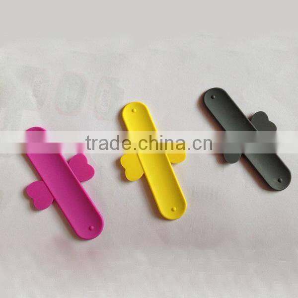2014 new arrive cheap universal silicone touch slap phone holder