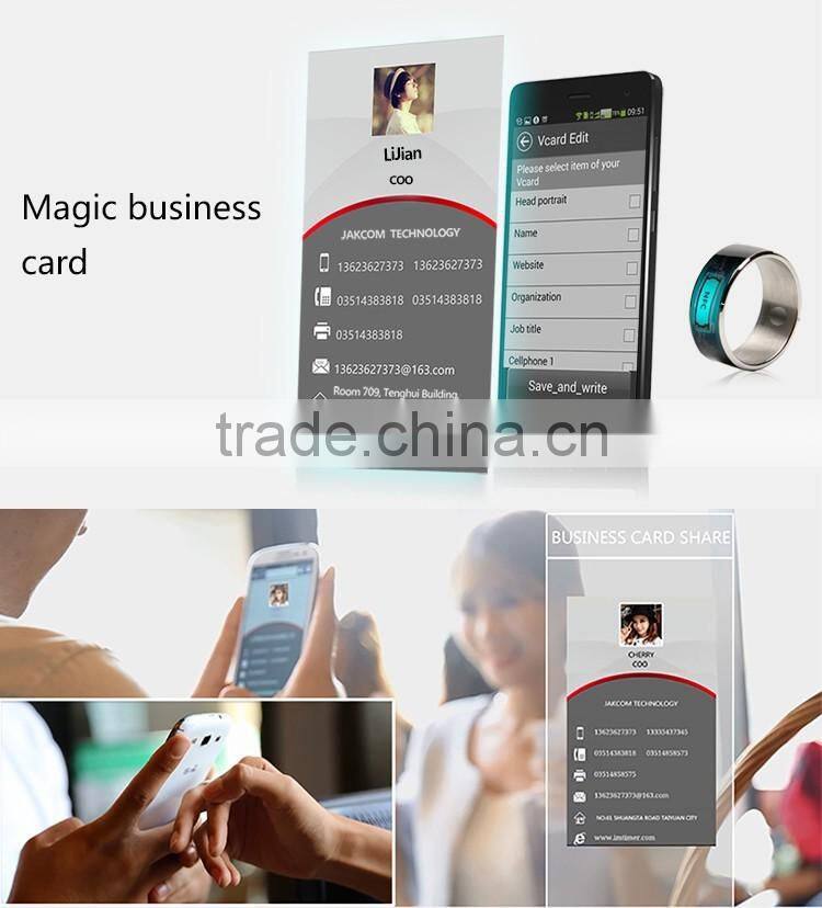 2016 Newest Smart NFC Ring for Smart Phone/Password/Delivering Messages NFC Smart Ring Open IC door,NFC door ,ID door