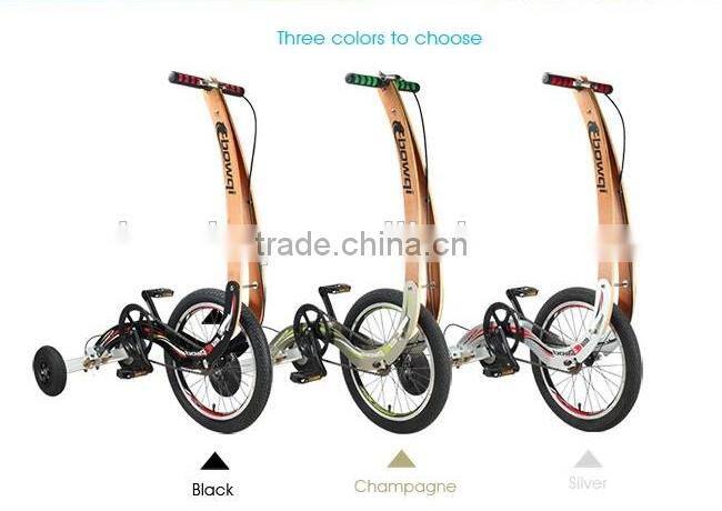 No Seat Fitness Folding Bike, Exercise Sports Car Ride, Weight Loss Outdoor Pedal Bicycle For Wholesale
